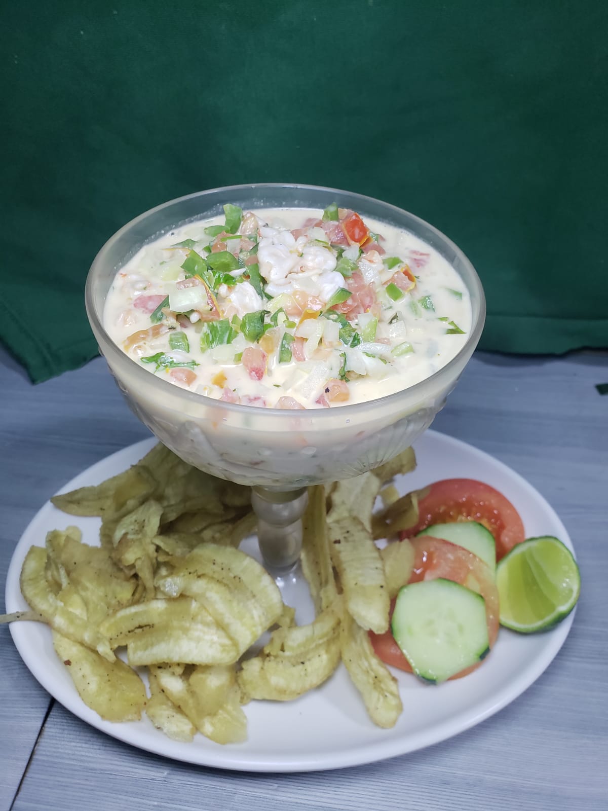Ceviche en salsa jalapeña