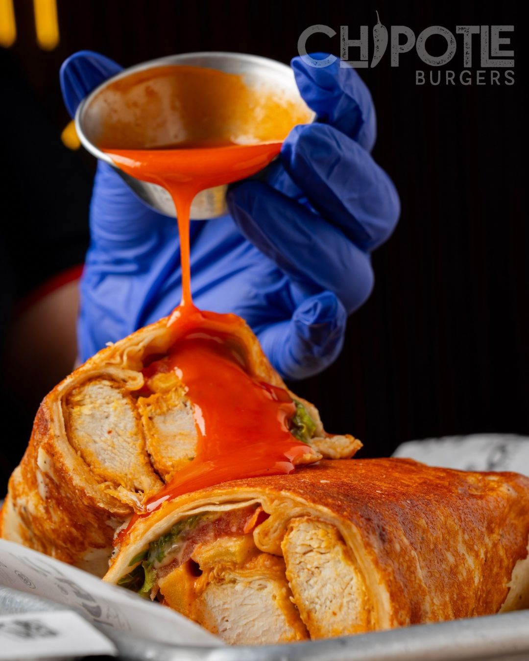 Burritos de pollo solo