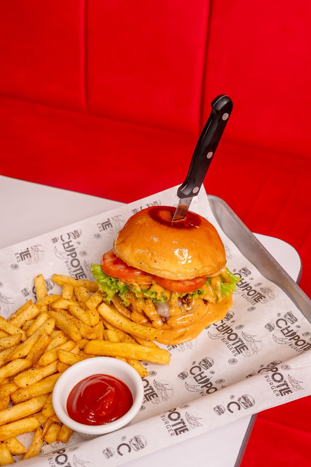 Chipotle Burguer res