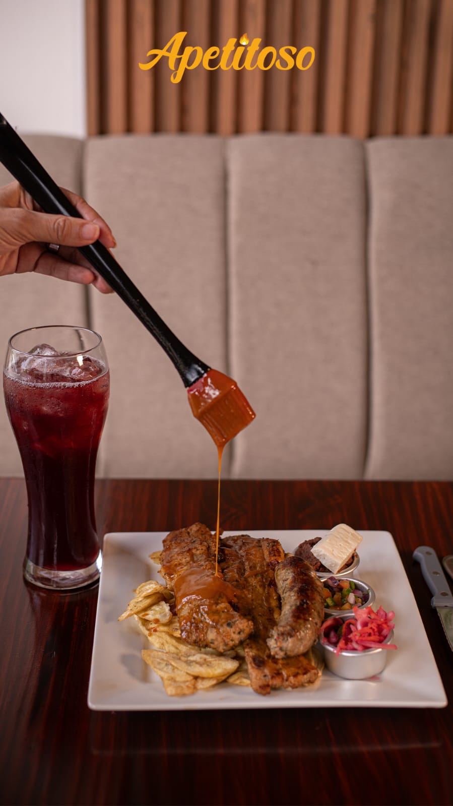 Costilla con chorizo