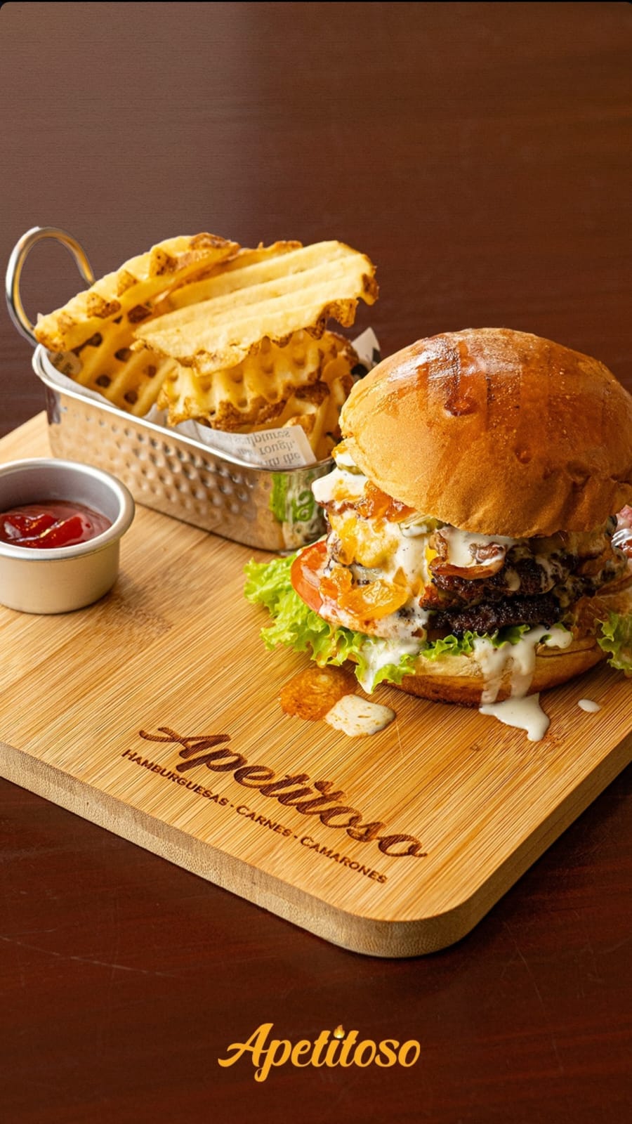 Hamburguesa Apetitosa de res