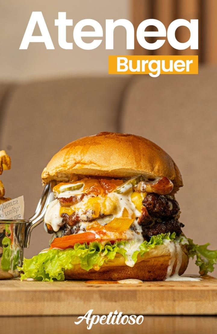hamburguesa Atenea