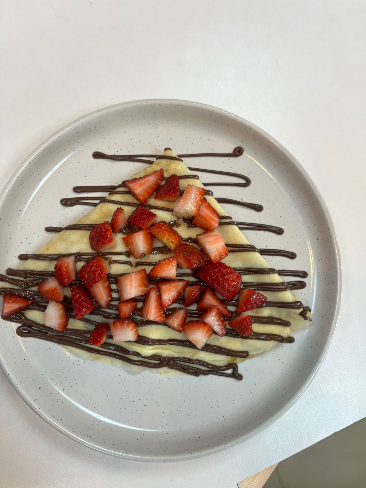 Crepas fresa + nutella